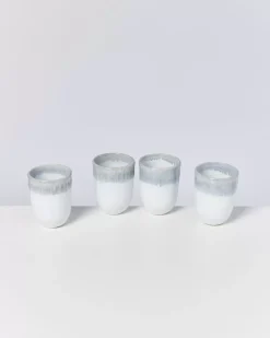 Cheap Alcachofra 4Er Set Becher Gros Graublau Tassen & Becher
