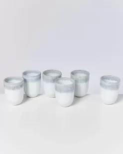 Hot Alcachofra 6Er Set Becher Gros Graublau Tassen & Becher