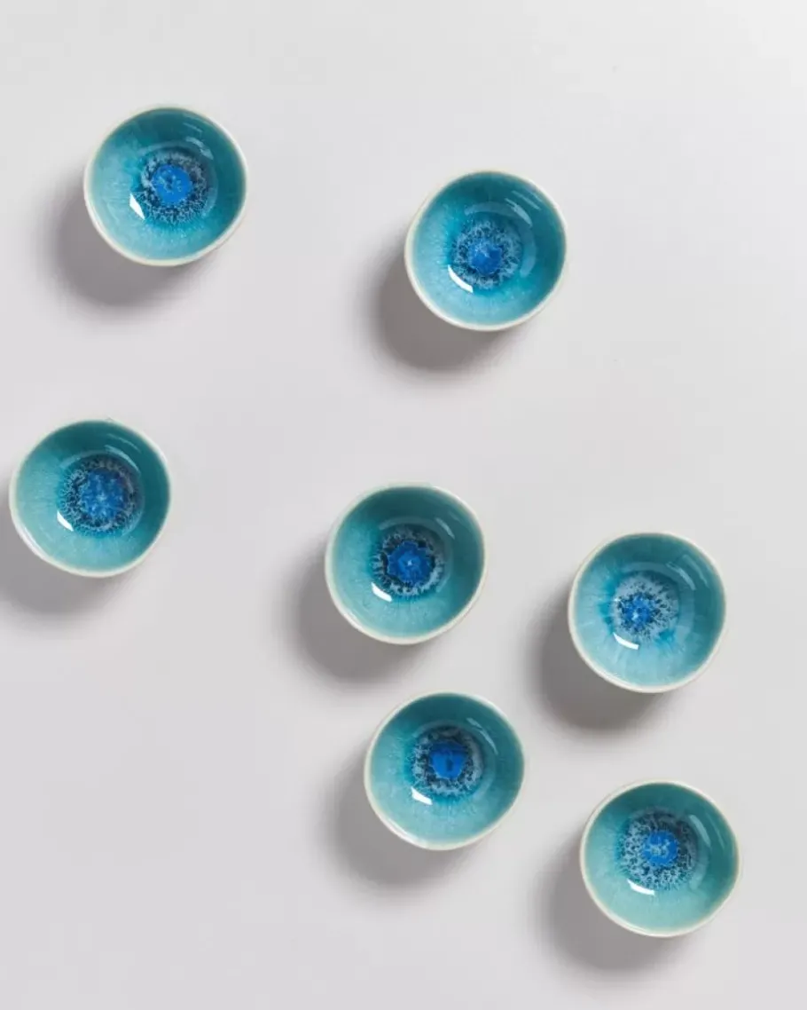 Cheap Alcachofra Saucenschälchen Klein Grunblau Schmuckschälchen