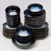 Flash Sale Alcachofra Schwarz - 40 Teiliges Set Geschirr Sets