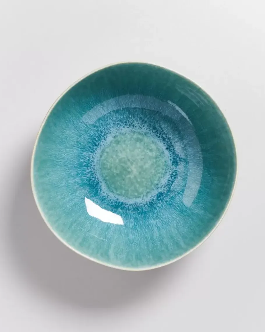Online Alcachofra Servierschale Grunblau Servierschalen