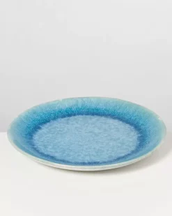 Best Sale Alcachofra Teller Gros Grunblau Große Teller