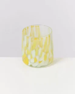 Outlet Alegria Glas Klein Big Drops Gelb Gläser