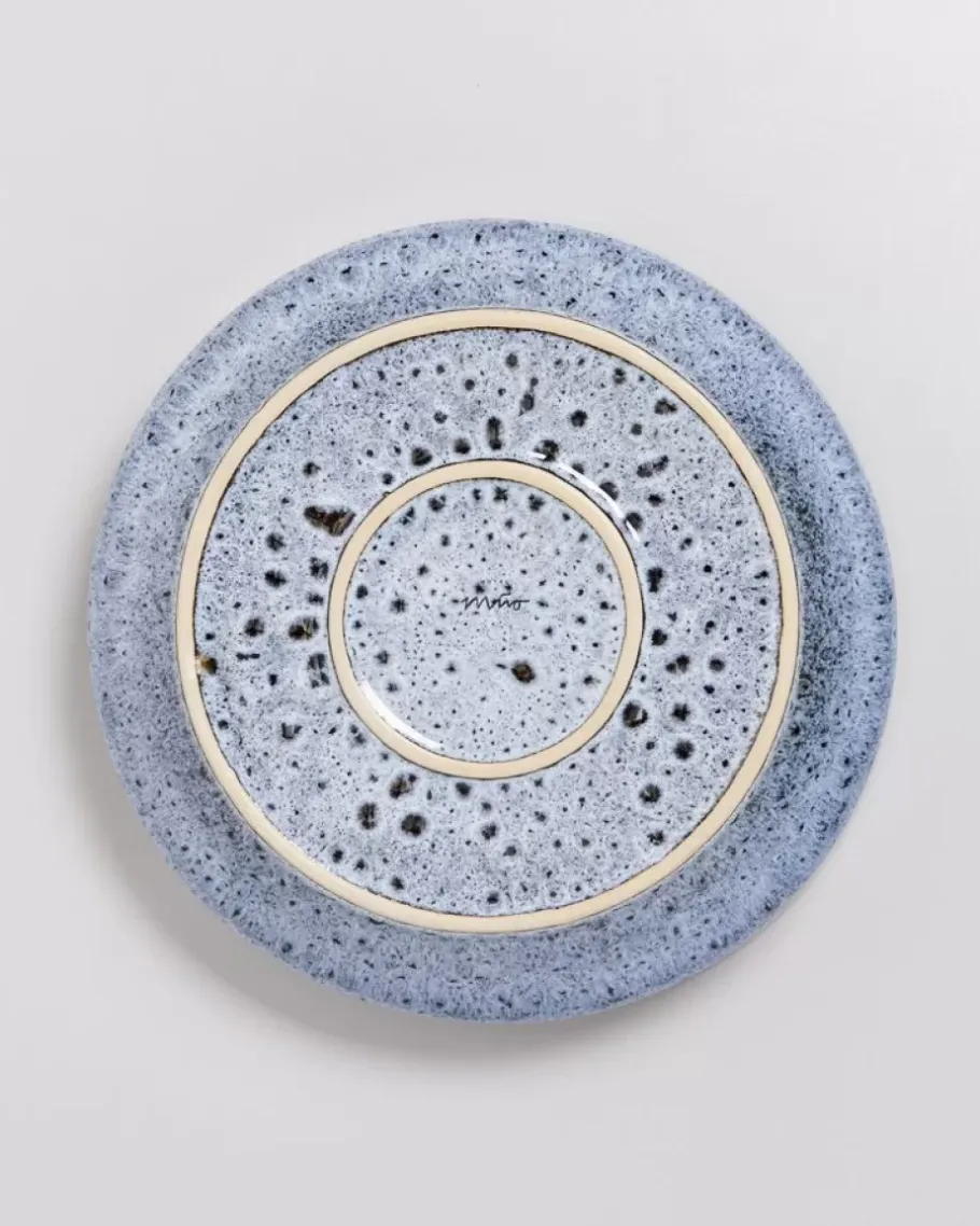 Shop Almada Obstschale Graublau Gesprenkelt Obstschalen