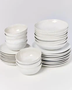 Hot Amado Weis - 32 Teiliges Set Geschirr Sets