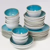 Shop Areia Aqua - 40 Teiliges Set Geschirr Sets