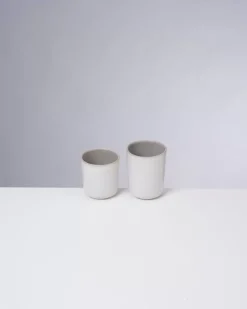 New Areia Becher Gros Grau Tassen & Becher