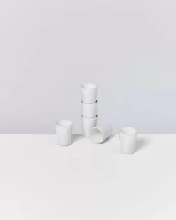 Cheap Areia 6Er Set Espressobecher Weis Tassen & Becher Sets
