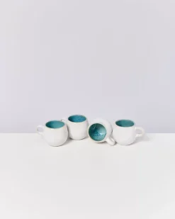 Store Areia 4Er Set Espressotasse Aqua Tassen & Becher Sets