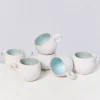 Clearance Areia 6Er Set Tasse Gros Azur Tassen & Becher Sets