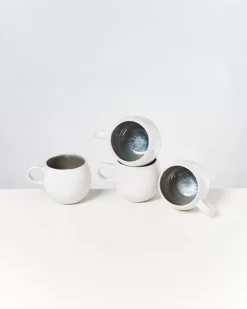 Best Sale Areia 4Er Set Tasse Gros Grau Tassen & Becher Sets