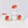 Outlet Areia 6Er Set Tasse Gros Pink Tassen & Becher Sets