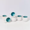 Clearance Areia 6Er Set Tasse Klein Aqua Tassen & Becher