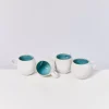 Best Sale Areia 4Er Set Tasse Klein Aqua Tassen & Becher Sets