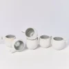 Clearance Areia 6Er Set Tasse Klein Grau Tassen & Becher