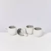 Best Sale Areia 4Er Set Tasse Klein Grau 4 Teilige Sets