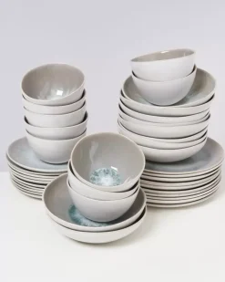 Cheap Areia Grau - 40 Teiliges Set Geschirr Sets
