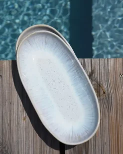 Outlet Areia Servierplatte M Azur Servierplatten