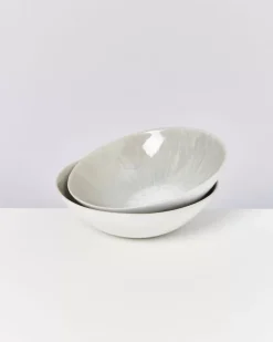 Best Sale Areia Servierschale Gros Flach Grau Obstschalen