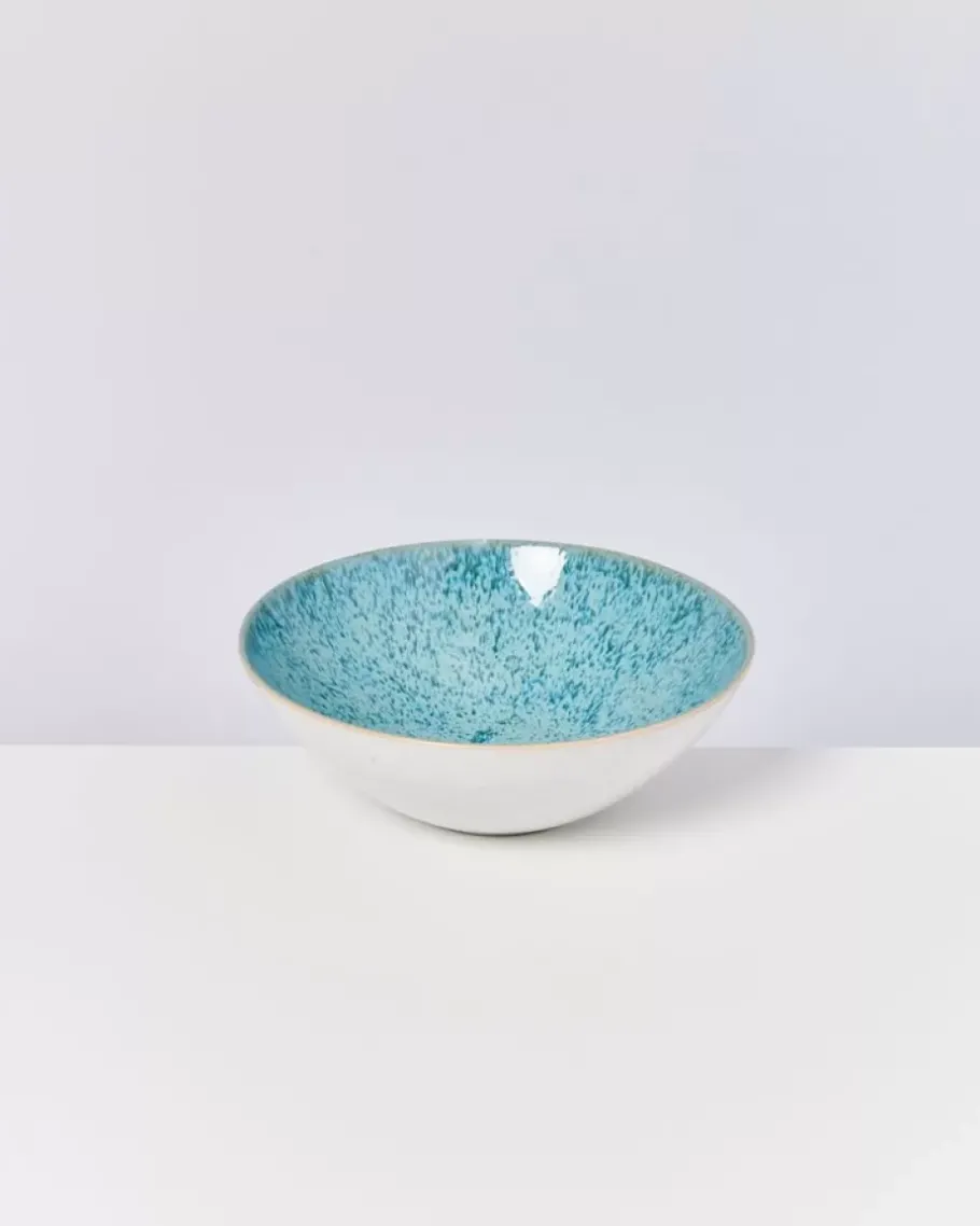 Online Areia Servierschale Klein Flach Aqua Servierschalen