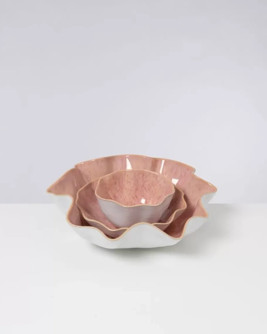 Cheap Areia Shell Pastateller Pink Pastaschalen