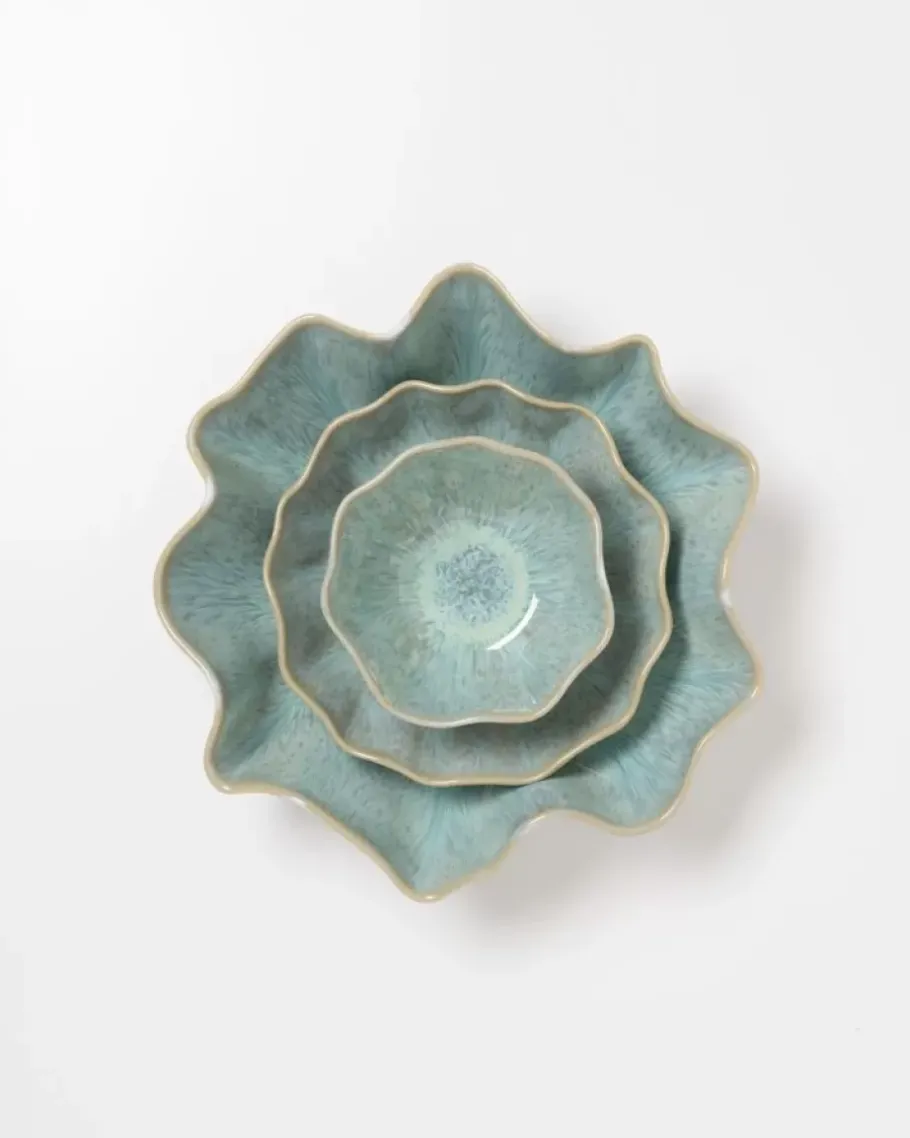 Clearance Areia Shell Servierschale Mint Servierschalen