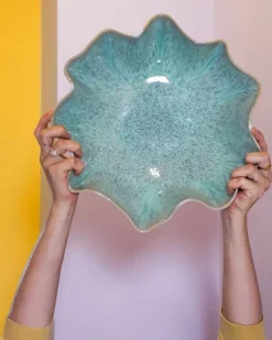 Clearance Areia Shell Servierschale Mint Servierschalen