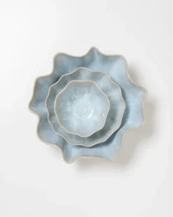 Clearance Areia Shell Servierschale Azur Servierschalen
