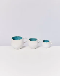 Hot Areia Tasse Gros Aqua Große Tassen