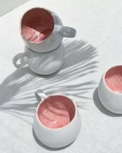 Shop Areia Tasse Gros Pink Tassen & Becher