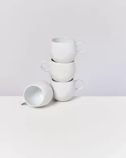 Fashion Areia Tasse Klein Weis Kleine Tassen