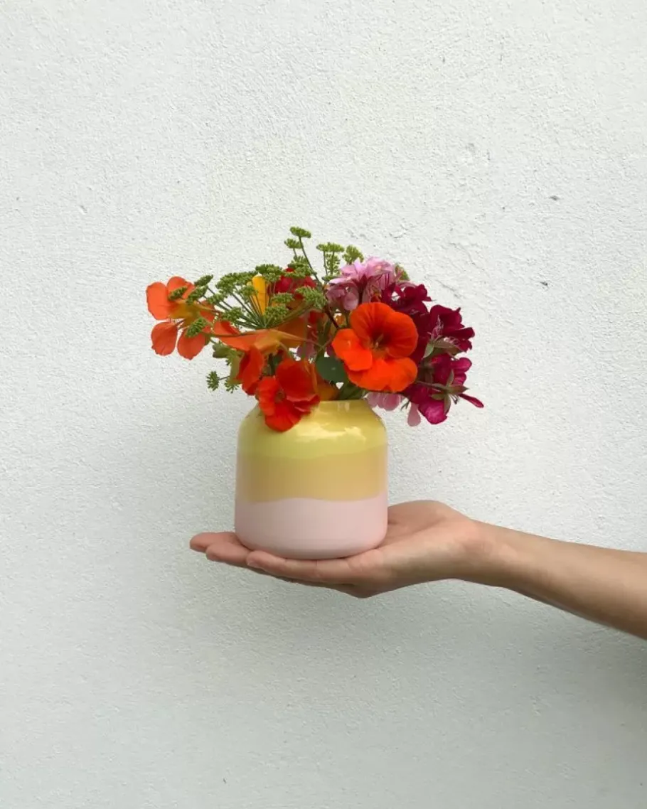 Best Bebe Vase Gelb Rose Vasen
