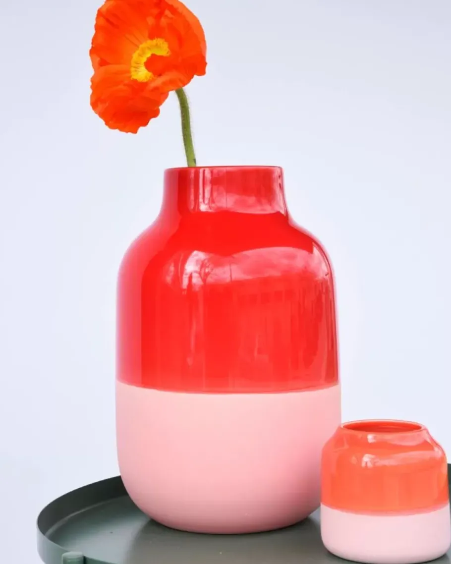 New Bebe Vase Rose Coral Vasen