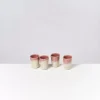 Clearance Bica 4Er Set Espressobecher Pink Cream Tassen & Becher Sets