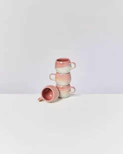 Hot Bica Espressotasse Pink Cream Tassen & Becher