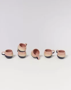 Sale Bica Espressotasse Pink Navy Cream Espressotassen