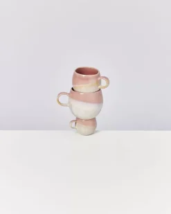New Bica Tasse Klein Pink Cream Kleine Tassen