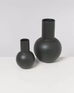 Hot Bola Vase L Dunkelgrun Vasen
