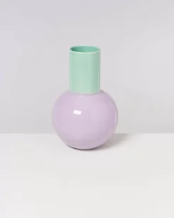 Store Bola Vase L Pastell Mint Lila Bola L