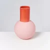 New Bola Vase L Rose Coral Bola L