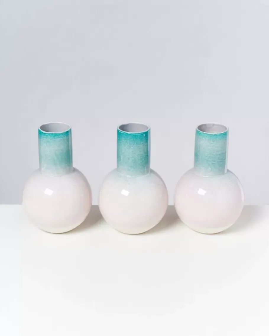 Clearance Bola Vase M Grun Rosa Gesprenkelt Bola M