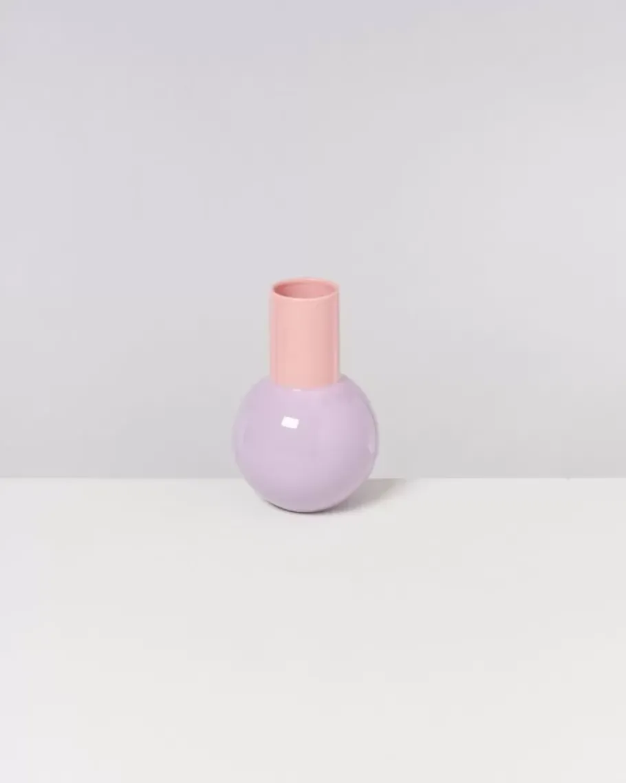 Clearance Bola Vase M Lila Rosa Vasen