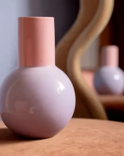 Clearance Bola Vase M Lila Rosa Vasen