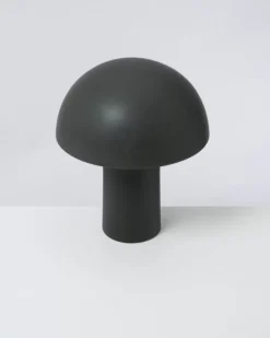 Clearance Cogumelo Keramiklampe Dunkelgrun Lampen