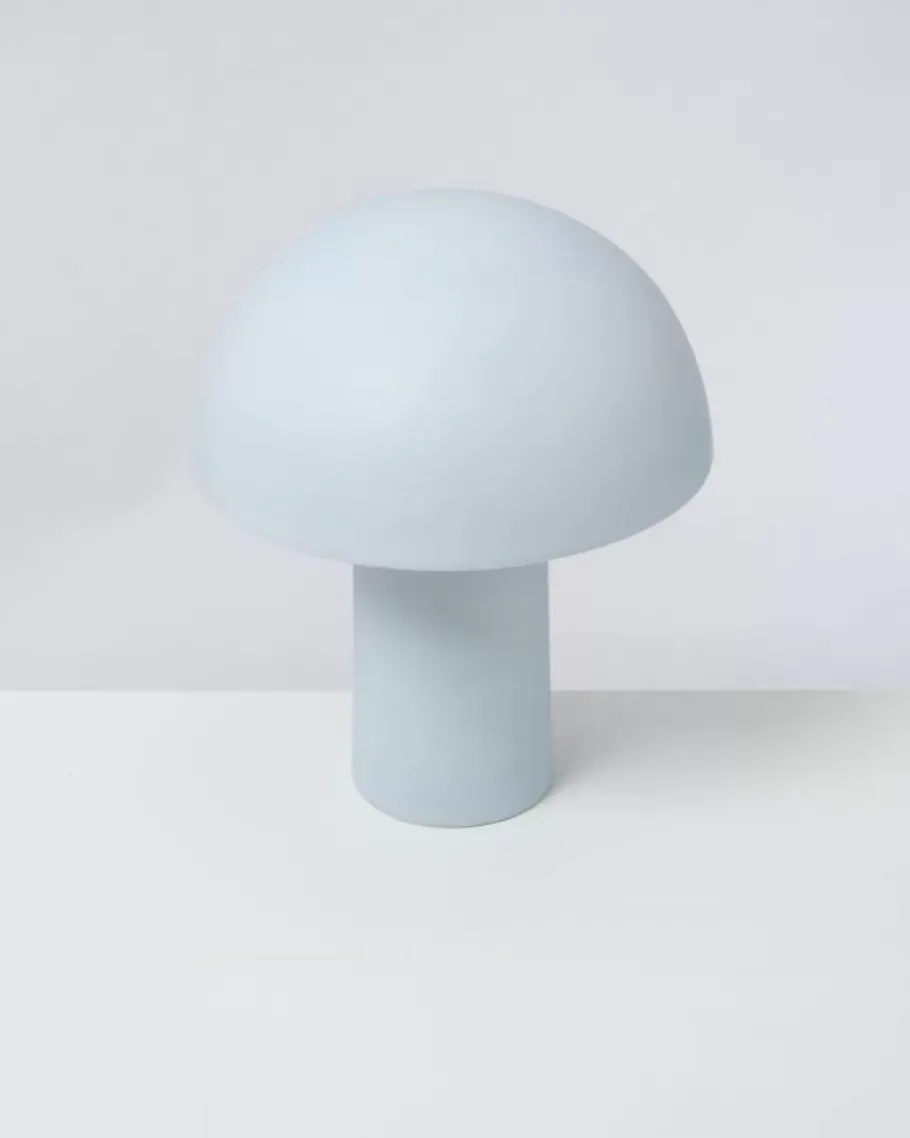Store Cogumelo Keramiklampe Hellblau Lampen