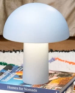 Store Cogumelo Keramiklampe Hellblau Lampen
