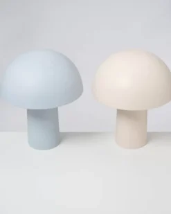 Store Cogumelo Keramiklampe Hellblau Lampen