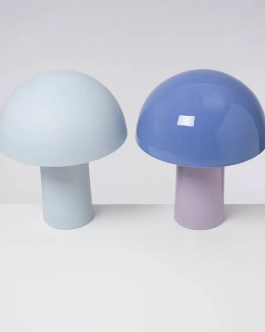 Store Cogumelo Keramiklampe Hellblau Lampen