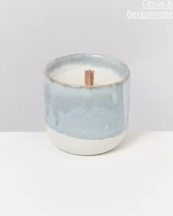 Discount Coimbra Duftkerze "Dia No Mar" Graublau Duftkerzen