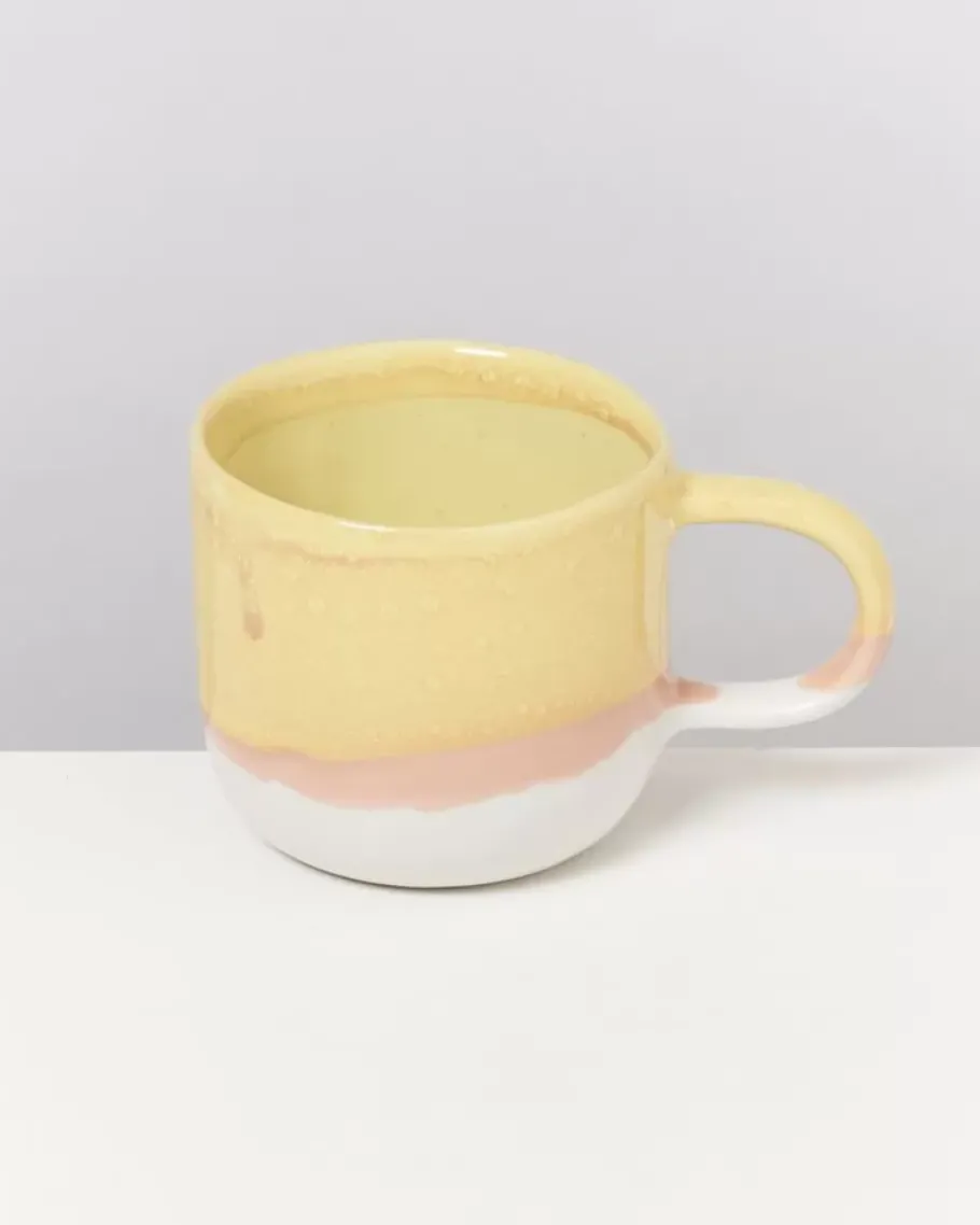Discount Coimbra 4Er Set Tasse Gros Gelb 4 Teilige Sets